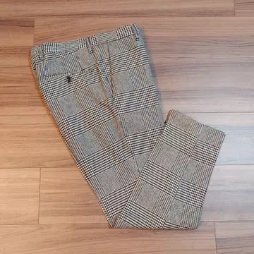 새상품급 인코텍스 가을/겨울 N35 글렌체크 슬랙스 44사이즈