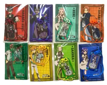 새상품 지박소년 하나코 군 부적풍 아크릴 키링 8개 세트