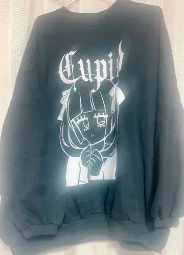 VOLCAN&APHRODITE 블랙 블랙 트레이닝복 속기모