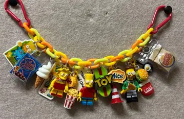 주렁주렁 체인 키링 백참