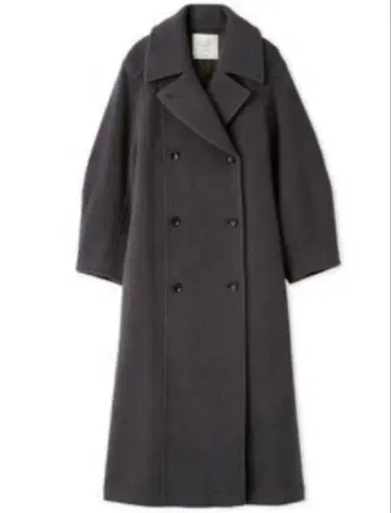 snidel 허리 핏 롱 코트 울 코트