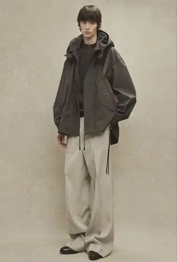 24SS 더 릴랙스 숏 모즈 카키 46