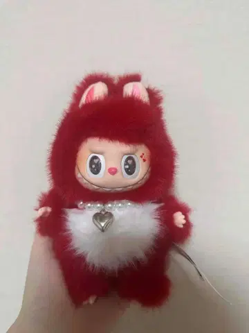 zimomo 빨간색 토끼 봉제 인형 본체