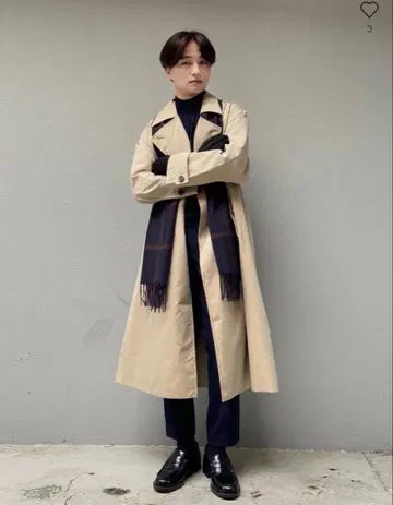 유니클로 U 트렌치코트