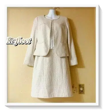 리플렉트 트위드 라메 원피스 세레모니 수트 11호