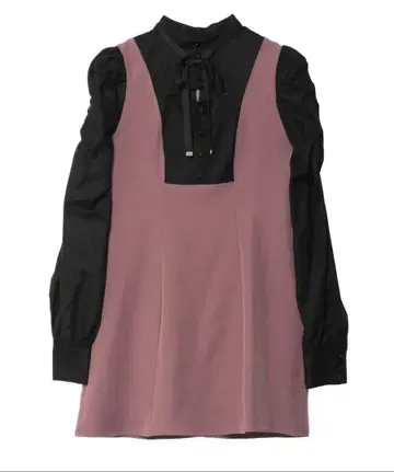 EATME 데콜테 레이어드 원피스