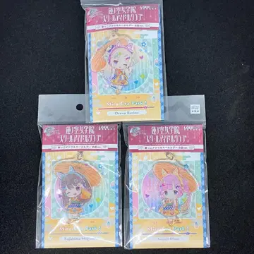 미라쿠라 파크! 우산 아크릴 키링 세트 의상 ver.