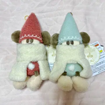 릴린린 인형 배지 2개 세트 디즈니 크리스마스 2025