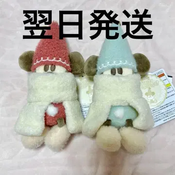 릴린린 인형 배지 2개 세트 디즈니 크리스마스 2025