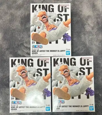 KING OF ARTIST 루피 피규어 3체 세트