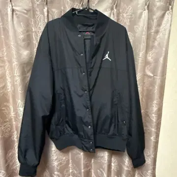 Jordan 블랙 나일론 자켓