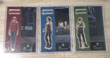 [ 미개봉 ] 바이오하자드 데스 아일랜드 아크릴 스탠드 3종 세트