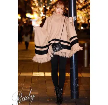 rady 프린지 판초