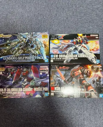 HG 건담 프라모델 묶음 판매