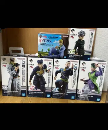 제일복권 죠죠의 기묘한 모험 4부 피규어 컴플리트 세트