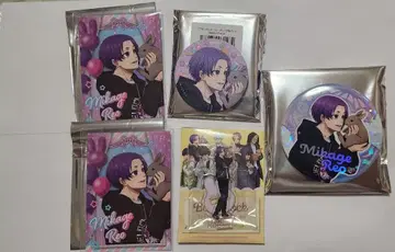 블루 록 AGF 마즐 Rabbit 캔뱃지 미니 아크릴 스탠드 특전 레이오