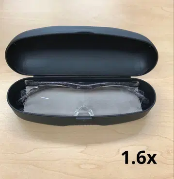 미사용 새상품 하즈키 루페 라지 1.6x 블랙 그레이