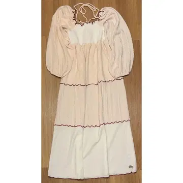 새상품급 헬로 샌프란시스코 패치워크 배색 메로우 원피스 롱 원피스