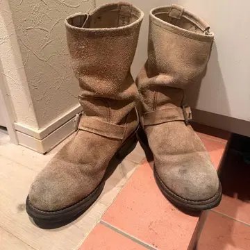 레드윙 엔지니어 부츠 스웨이드 pt91 러프 아웃