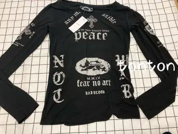 BAB BLOOD 긴팔 T셔츠 블랙