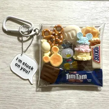 가챠 파우치 팀탐 도날드 메지루시 액세서리 화이트 블루