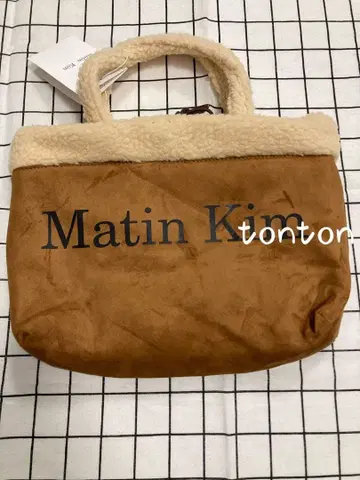 마뗑킴 토트백 브라운