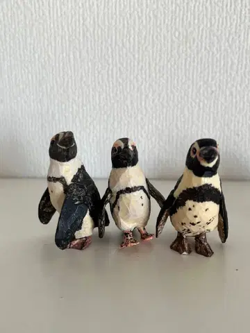 하시모토 미오 가챠 펭귄 피규어 3체 세트