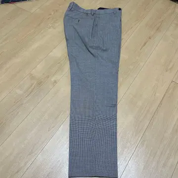 UNITED ARROWS 그레이 체크 슬랙스 M