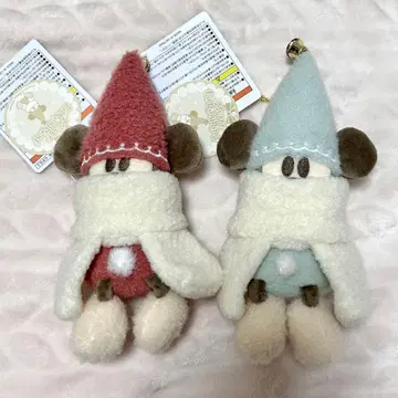 릴린린 인형 배지 2개 세트 디즈니 크리스마스 2025