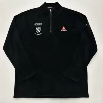 르꼬끄 스포르티브 골프 플리스 모크넥 하프 지퍼 남성용 XL