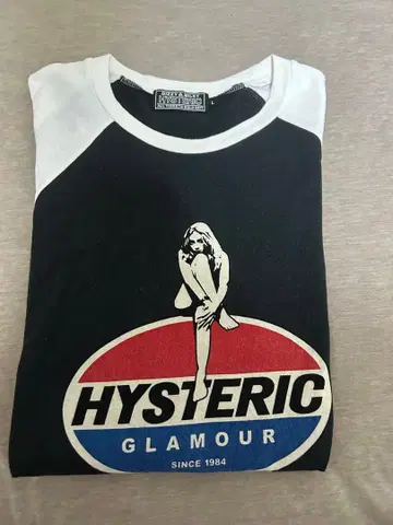 HYSTERIC GLAMOUR 7부 소매 티셔츠