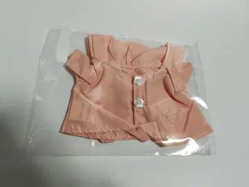 새상품 플라워 미피 착용 의류 레인코트 튤립 핑크