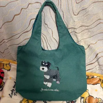 슈나우저 토트백