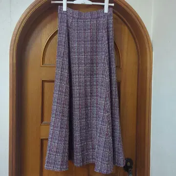 내추럴 뷰티 베이직 트위드 스커트