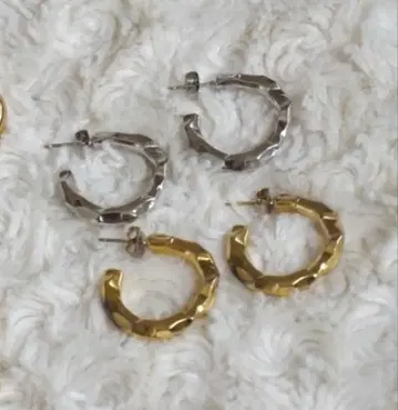 도터스 주얼리 골드 후프 귀걸이