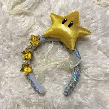 USJ 머리띠 스타 마리오