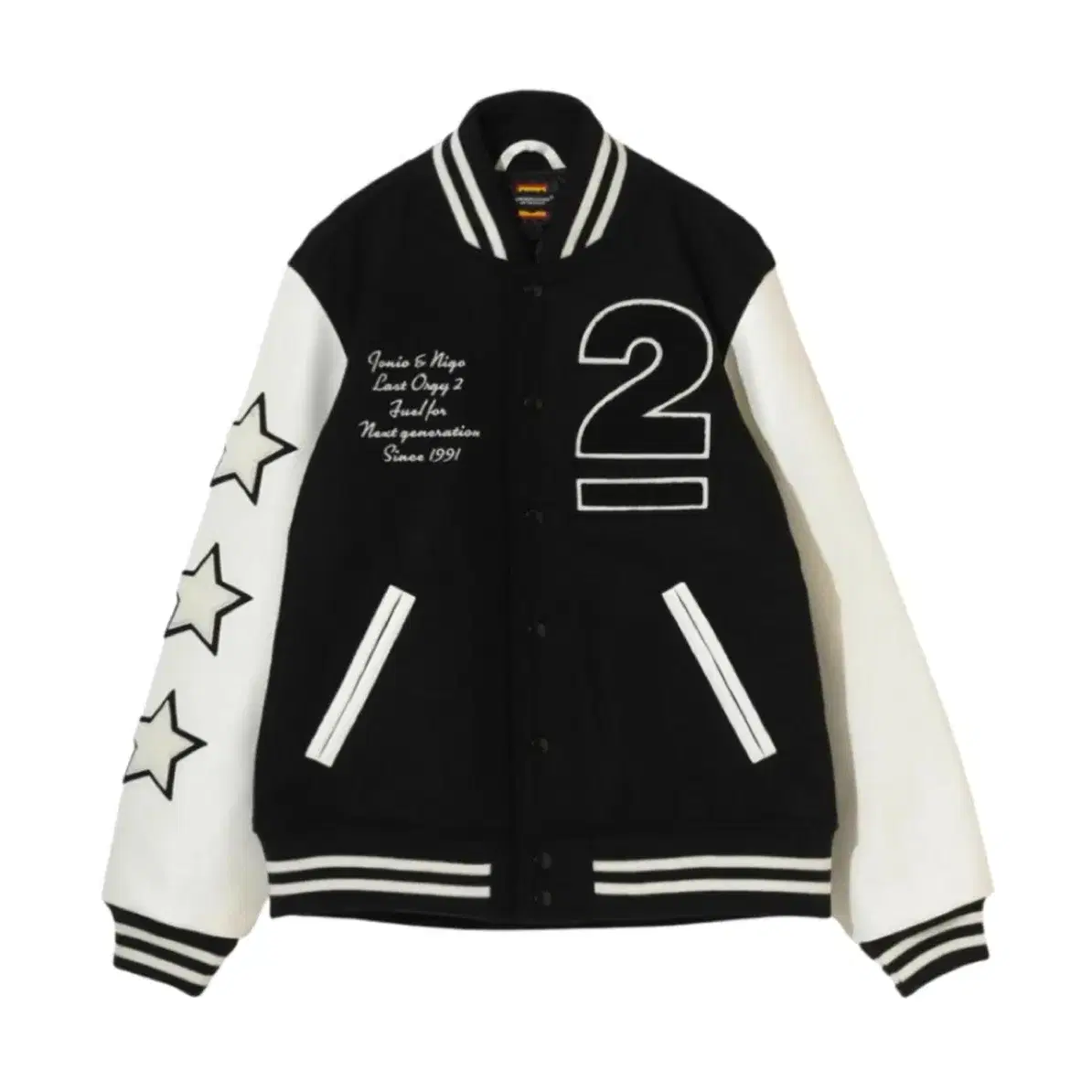 Le Sserafim Peaches Varsity Jacket L #르세라핌,#피치스,#바시티,#르