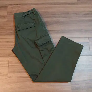 베르위치 사이드 조절 카고 팬츠 제품 염색 밀리터리 42 사이즈