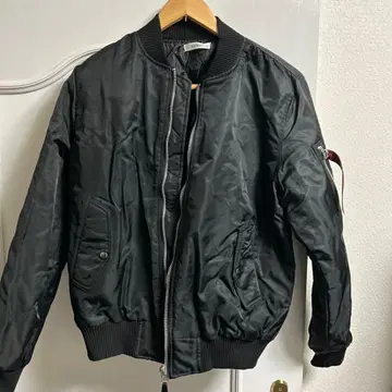 Nylaus MA-1 플라이트 자켓 M 블랙