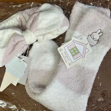 [ 새상품 ] 젤라토피케 미피 복슬복슬 삭스 헤어밴드