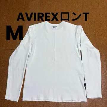 [상태 양호] AVIREX 롱티 화이트 M