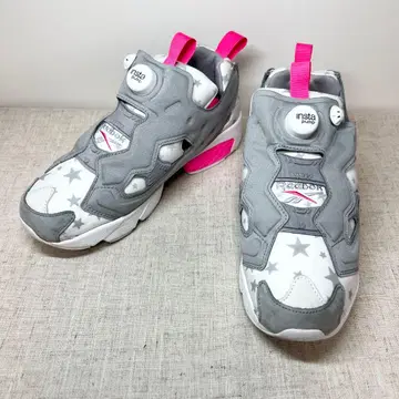 컨디션 최상 Reebook 펌프 퓨리 스니커즈 x-girl 콜라보 한정판