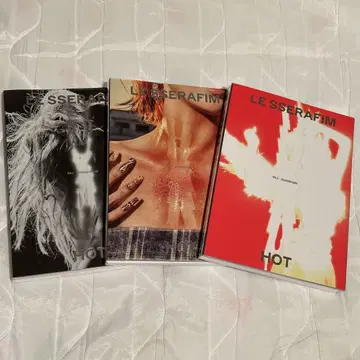 LESSERAFIM HOT 미개봉 3 형태