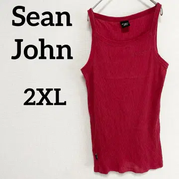 SeanJohn 숀 존 탱크탑 빨간색 캐주얼