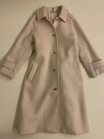 미라 오웬 스텐카라 코트 아이보리