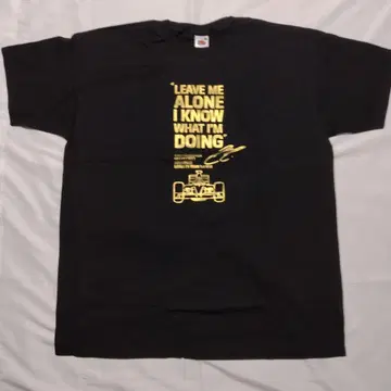 키미 라이코넨 Leave me alone 셔츠