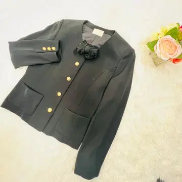 [ 핑크하우스 ] 노카라 펄 골드 버튼 자켓 세레모니 포멀