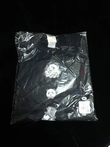 BUCK-TICK 팬더 프린트 블랙 XL 맨투맨