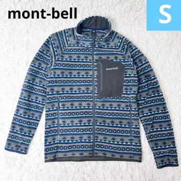 mont-bell 몽벨 플리스 크리마플러스 100 프린트 자켓