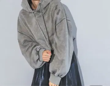 크러쉬 후드 부착 후드티 JEANASIS